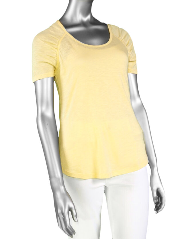 Liverpool Scoop Neck- Soft Yellow .  Style: LM8581