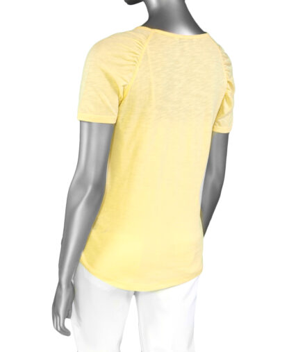 Liverpool Scoop Neck- Soft Yellow .  Style: LM8581 Back