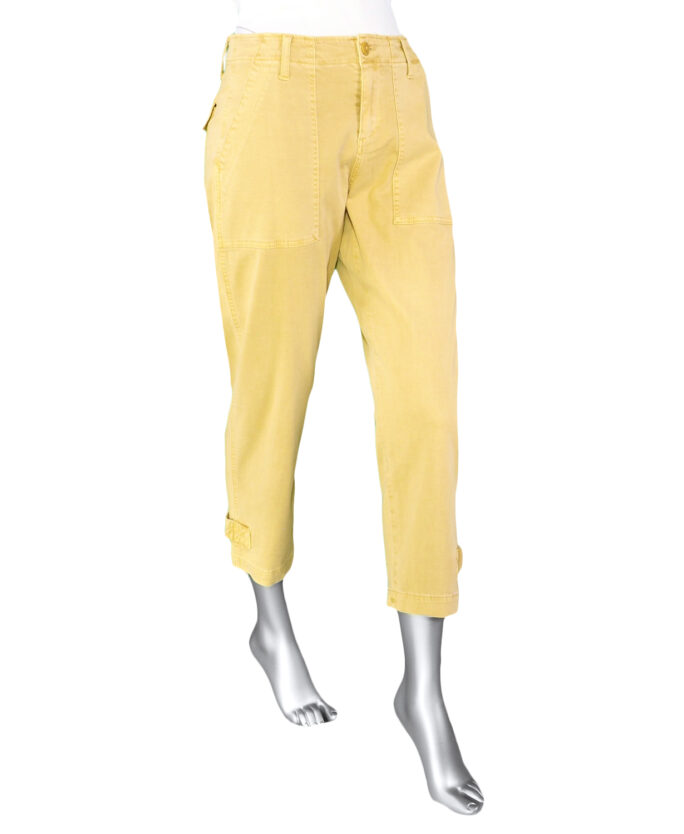Liverpool Cargo Crop- Mustard Gold .  Style: LM7811