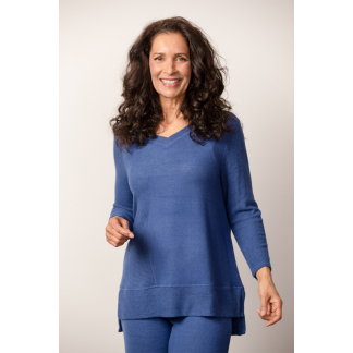 Habitat Soft Fleece Tunic- Cobalt .  Habitat Style: 35827