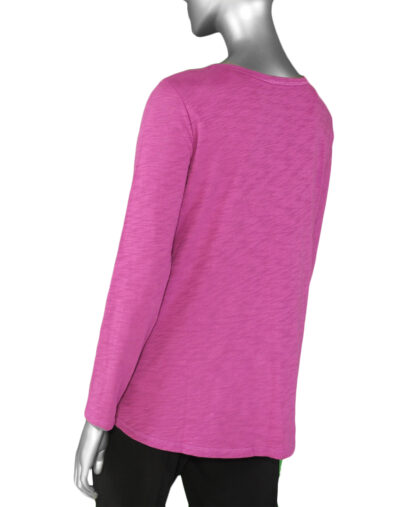 Habitat Pocket Tunic- Mulberry .  Habitat Style: 27503 MLB back