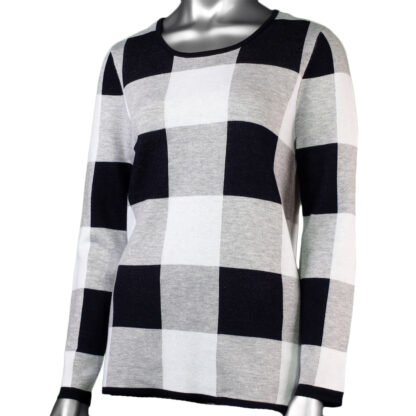 Foil Women's Check Out Chic Sweater Midnight Mix