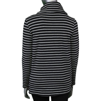Tribal Women's Long Sleeve Mitered Top - Black - Image 2