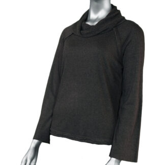 Tribal Women's Chunky Top - Charcoal Mix