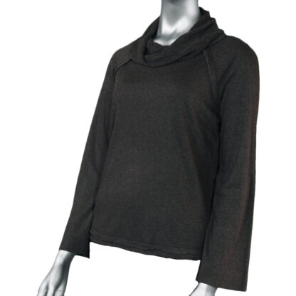 Tribal Women's Chunky Top - Charcoal Mix