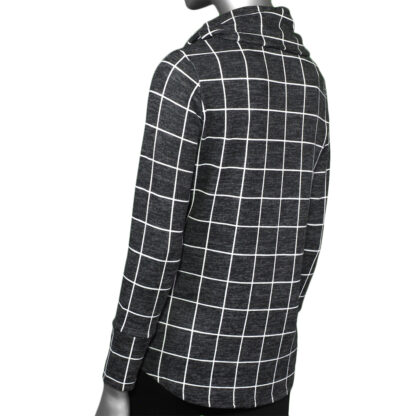 Tribal Window-Pane Cowl Neck - Image 2