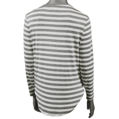 Tribal Women's Long Sleeve Top with Pocket Charcoal Mix - Image 2