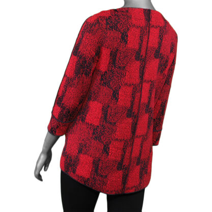 Multiples Scoop Neck Top Cherry - Image 2