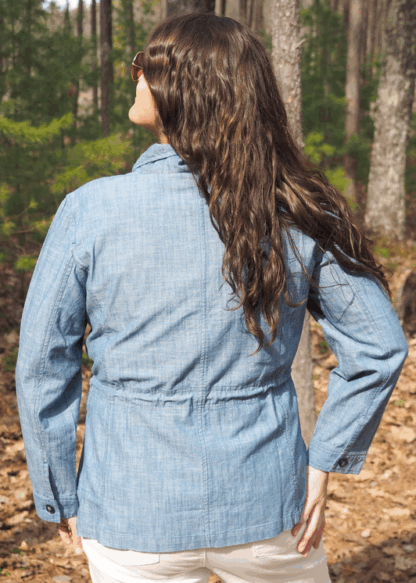 McClutchey's Chambray Jacket Interior Draw String - Image 2