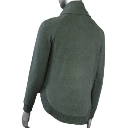 Tribal Long Sleeve Cowl Neck Top with Shirt tail Fern - Image 2