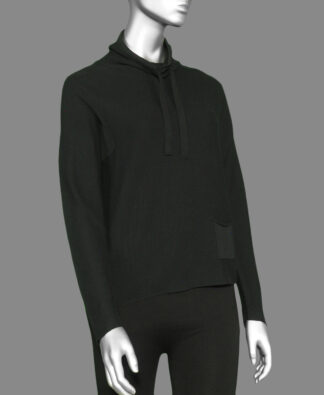 Charlie B Ottoman Sweater- Black . Style #: C2419-348B