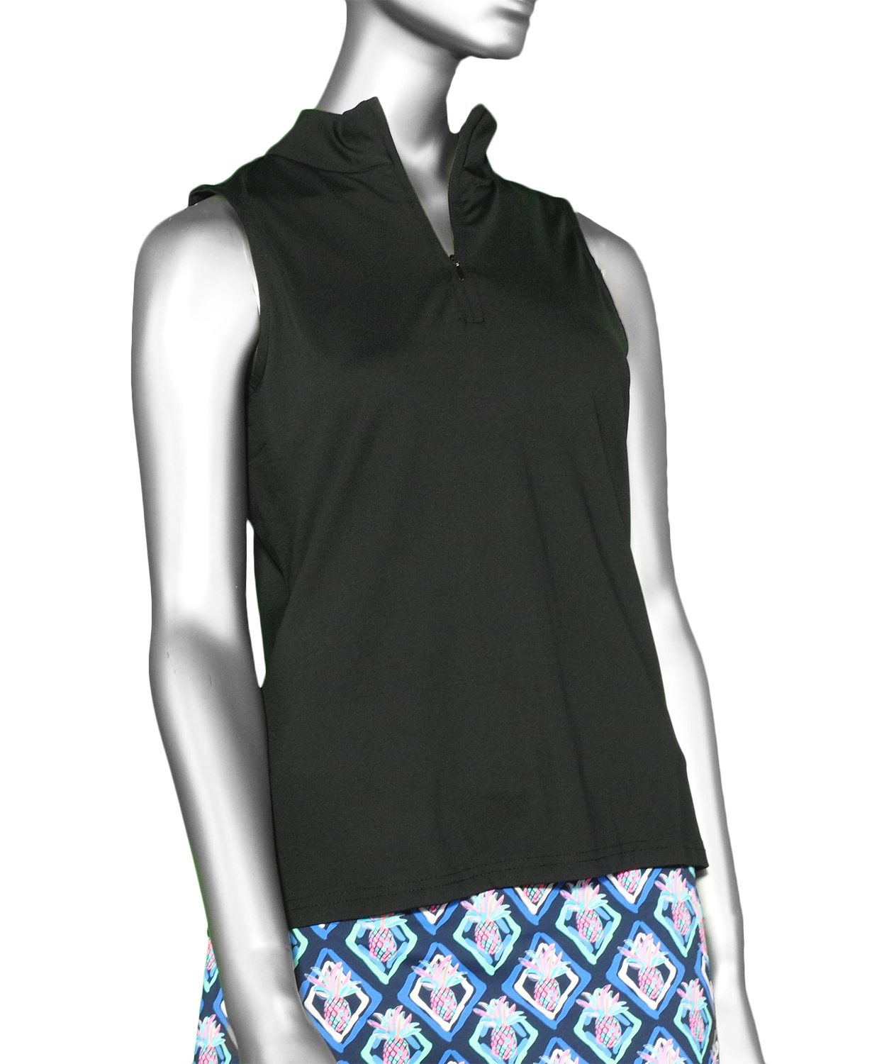 Lulu-B Sleeveless Zip- Black • McClutchey's Store, Since 1934. •