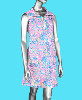 Lulu-B Swing Dress- Paisley . Style: SPX4427P PSLY .