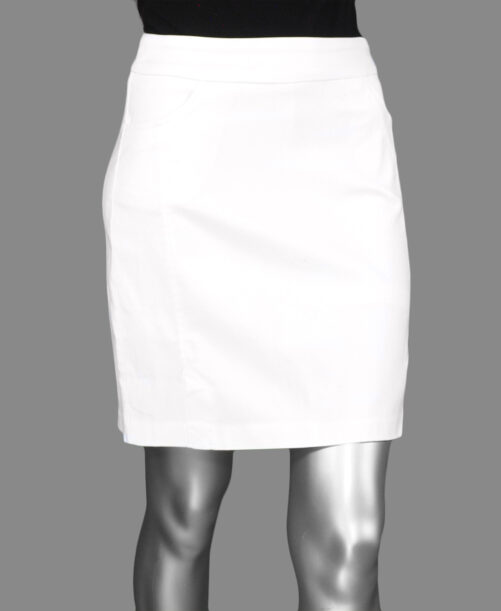 Tribal Pull on Skort- Black or White .  Tribal Style: 482O-2485-0002 White