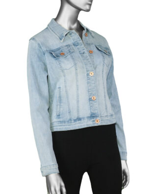 Tribal Classic Denim Jacket- Summer Blue . Tribal Style: 7489O-2020-2958