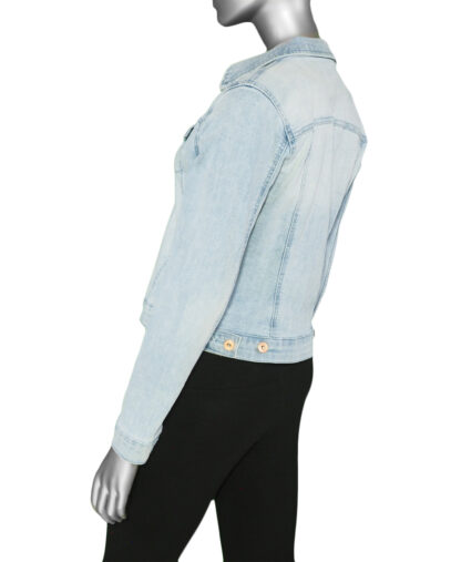 Tribal Classic Denim Jacket- Summer Blue . Tribal Style: 7489O-2020-2958 Back