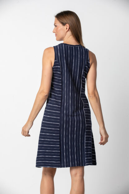 Habitat Vineyard Tank Dress- Navy .  Habitat Style: 24880 Navy Back