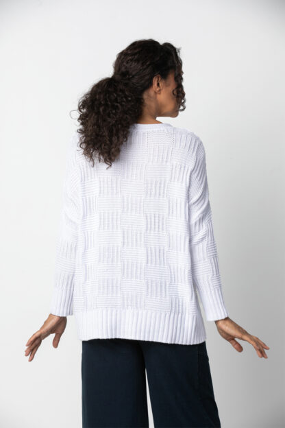 Habitat Beach Pullover- White . Habitat Style: 86701 WHT Back