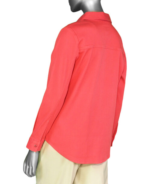 Liverpool Longline Shacket- Watermelon . Liverpool Style: LM1064ME .  back