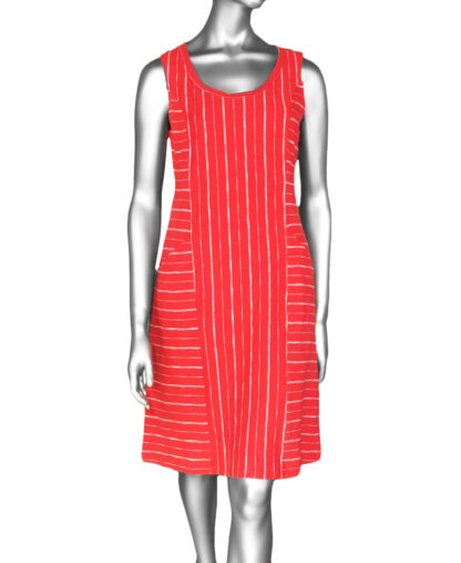 Habitat Vineyard Tank Dress- Tomato .  Habitat Style: 24880 Tomato