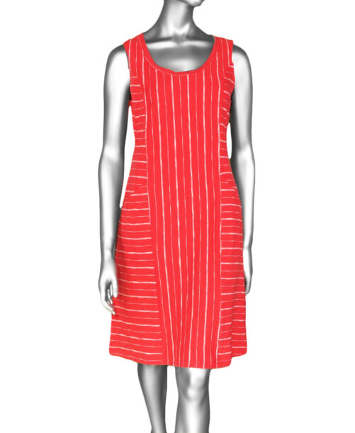 Habitat Vineyard Tank Dress- Tomato .  Habitat Style: 24880 Tomato