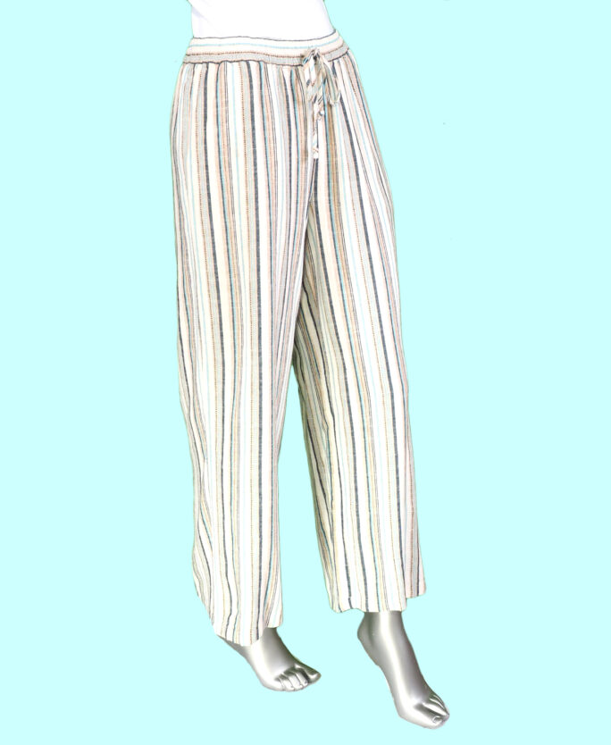 Tribal Flowy Pant- Poolside . Tribal Style: 7704O-4400-2413