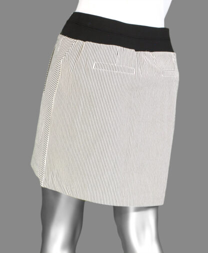 Tribal Pull on Skort with Black Elastic- Black . Tribal Style: 1335O-3444-0002 back