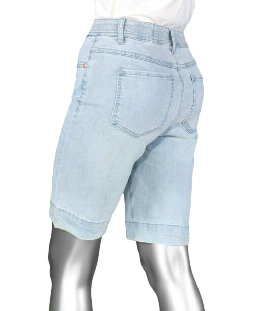 Tribal Audrey Icon Fit Bermuda- Summerblue  . Tribal Style: 7673O-2020-2958 Rear