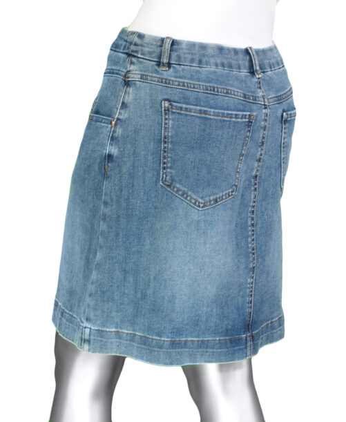 Tribal Pull On Skort- Dark Vintage .  Tribal Style: 7737O-2020-2284 rear