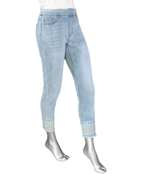 Tribal Audrey Slim Crop- Blueglow . Tribal Style: 7792O-2020-2488