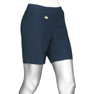 Lulu-B Pull On Short- Navy . Style: BLD3140 NVY