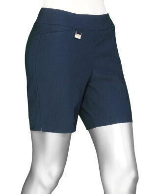 Lulu-B Pull On Short- Navy . Style: BLD3140 NVY