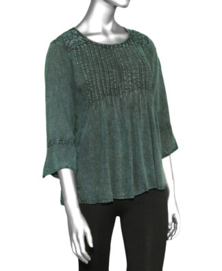 Parsley and Sage Joyce Top- Jade . Style: 549C