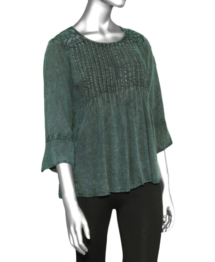Parsley and Sage Joyce Top- Jade . Style: 549C