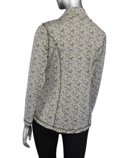 Lulu-B Zip Up Jacket- Leopard . Style: SPX7418 MLE Back