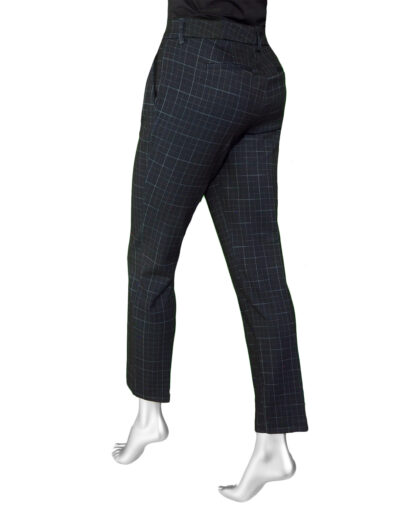 Liverpool Kelsey Trouser- Window Pane . Liverpool Style: LM5084CA92 Rear