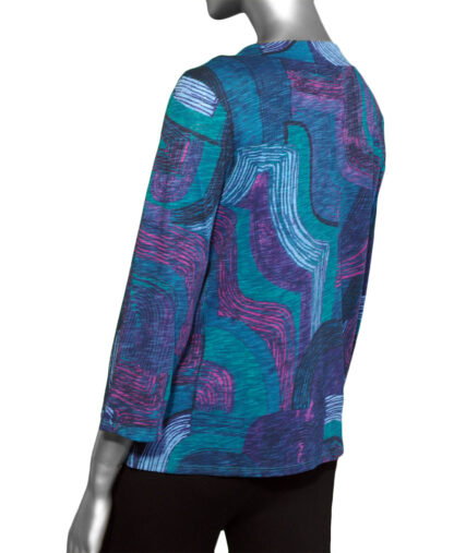 Habitat Crossover V-neck- Baltic Back