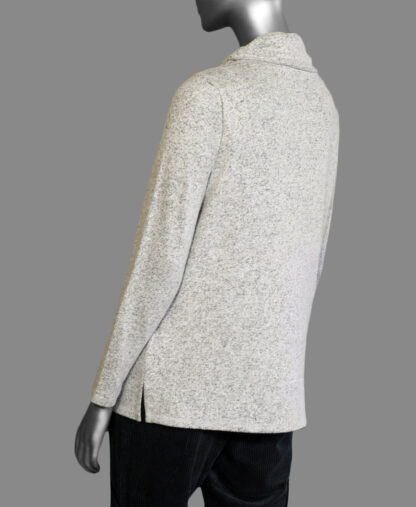 Habitat Cozy up Fleece Pullover- Winter White . Habitat Style: 35880 WWH Back