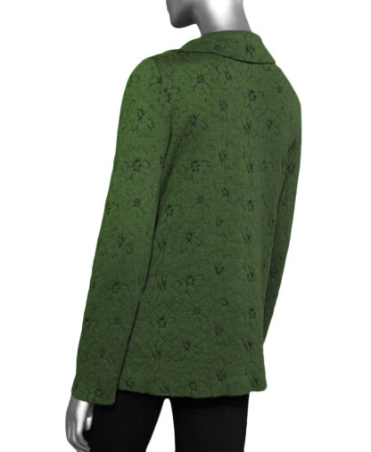 Habitat Jacquard Knit Retro Jacket- Forest . Habitat Style: 85423 FOR Back