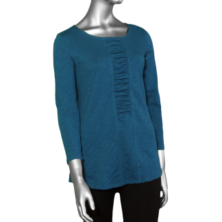 Habitat Ruched Shirt- Baltic . Habitat Style: 27516