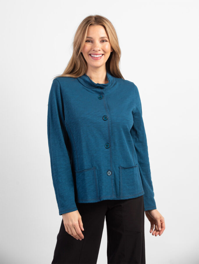 Habitat Pocket Cardigan- Baltic . Habitat Style: 27547