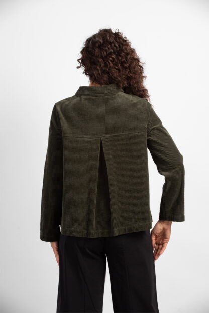 Habitat Corduroy Swing Jacket- Forest . Habitat Style: 45112 Back