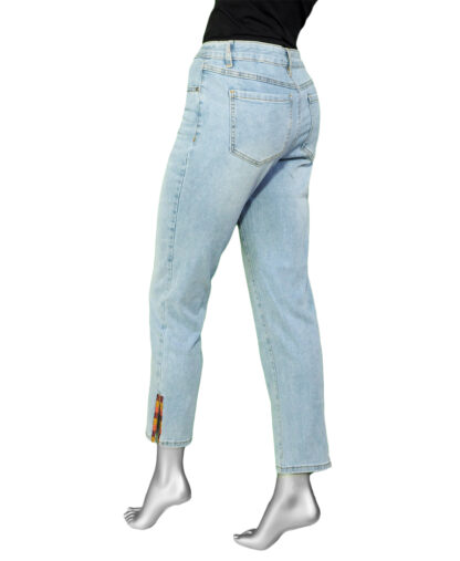Tribal Audrey Straight Ankle with slit- Light Vintage . Tribal Style: 7953O-2020-2495 Rear