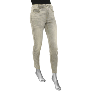 Tribal Audrey Icon Pull on Jeans- Smokey Grey . Tribal Style: 7109O-2020-3014