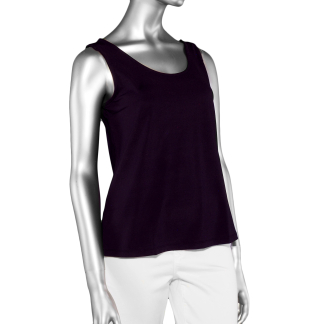 Lulu-B Tank Top- Black .  Lulu-B Style: SPX 5075S Black