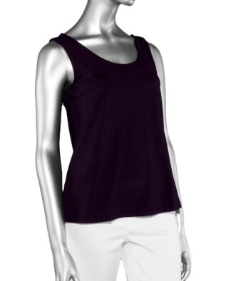 Lulu-B Tank Top- Black .  Lulu-B Style: SPX 5075S Black