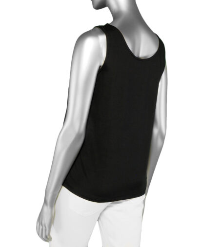 Lulu-B Tank Top- Black .  Lulu-B Style: SPX 5075S Black Back