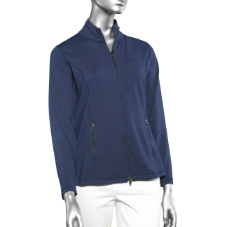 Lulu-B Zip Up Jacket- Navy .  Lulu-B Style: SPX7418 Navy