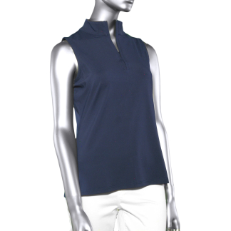 Lulu-B Zip Top- Navy .  Lulu-B Style: SPX5211 Navy