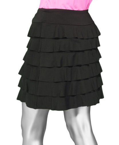 Lulu-B Cha Cha Skort- Black . Style: SPX3199 Black Rear